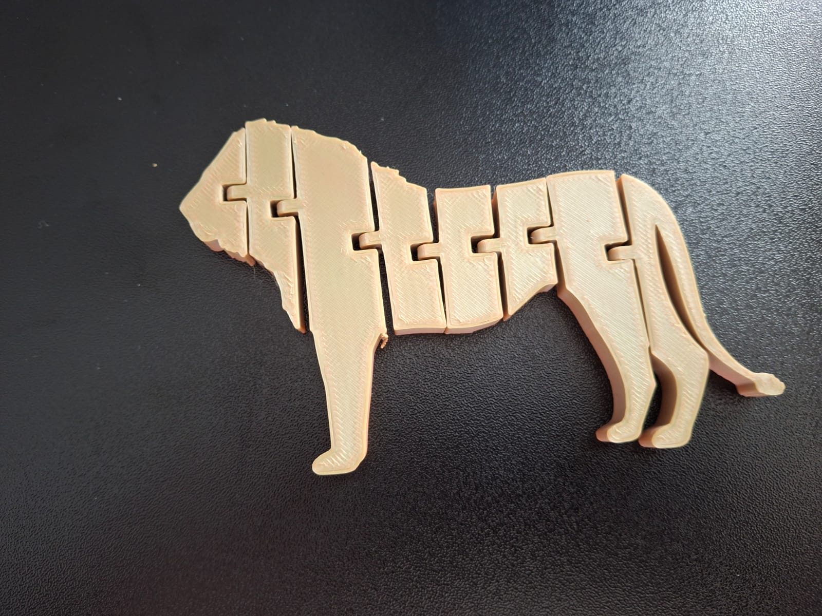 3D printed Lion