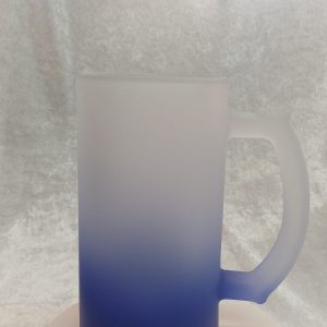 Frosted beer mug 16oz colored (Limited print)